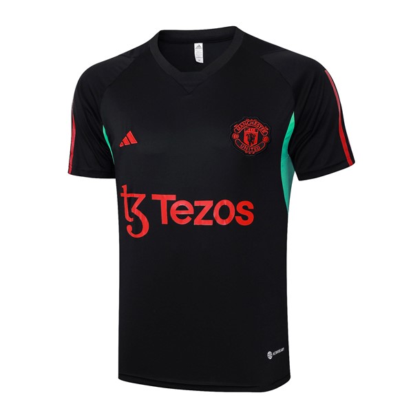 Trikot Trainingsshirt Manchester United 2024 Schwarz